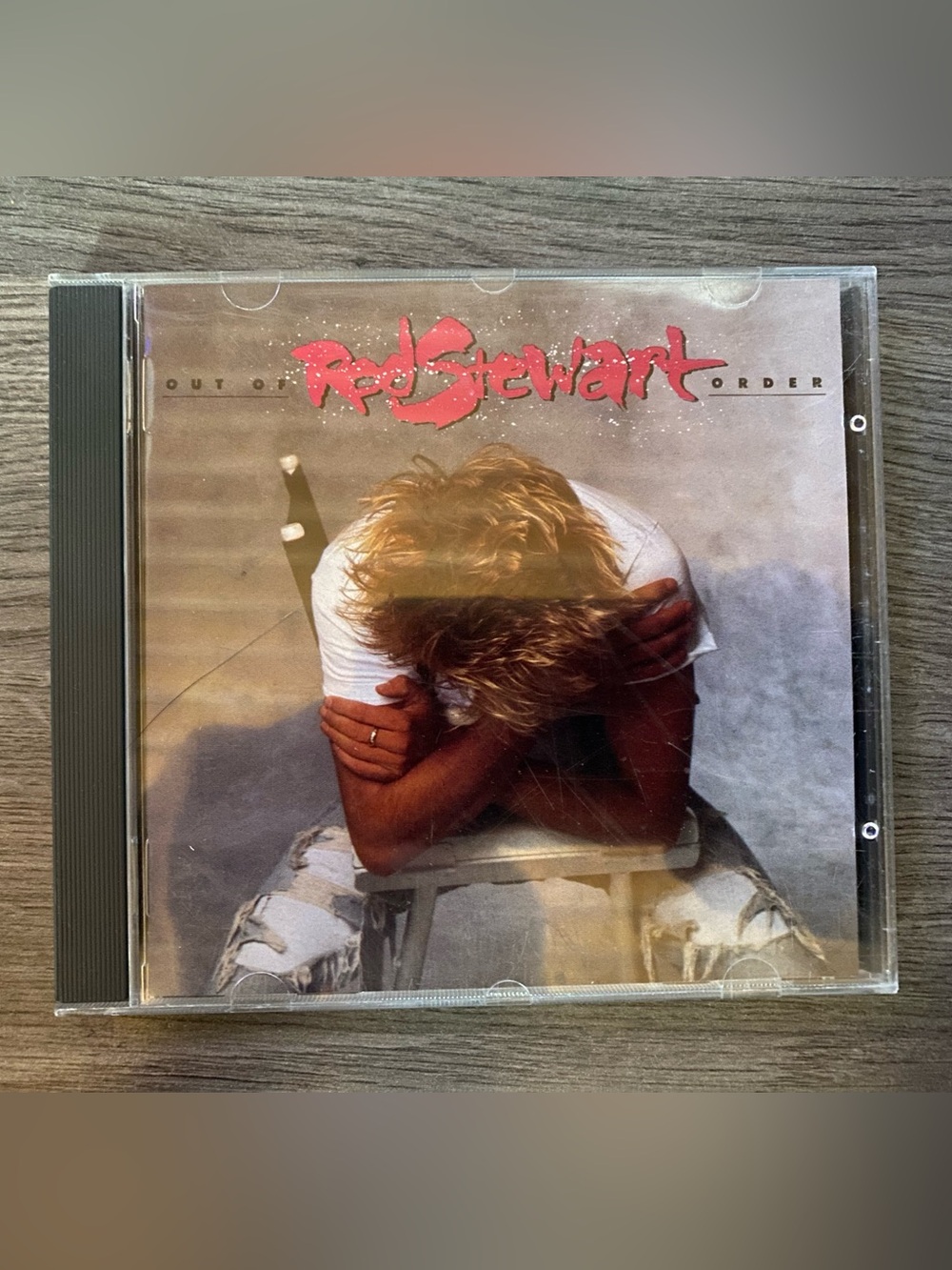 Rod Stewart CD - Out of Order (Pink Logo)